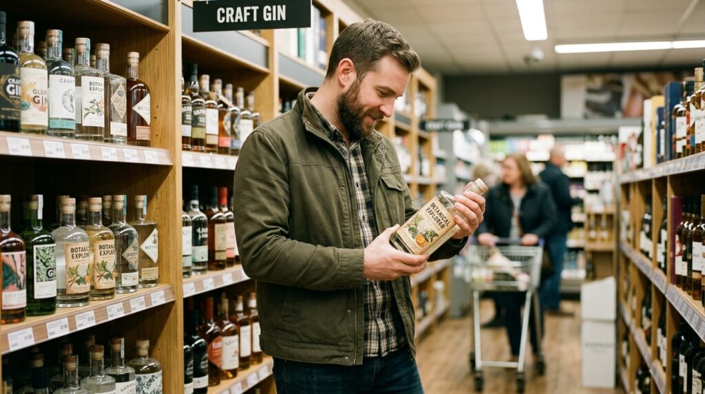 Craft_gin_bottle_in_store